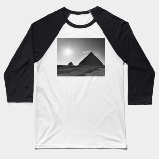 Pyramids of Giza Baseball T-Shirt